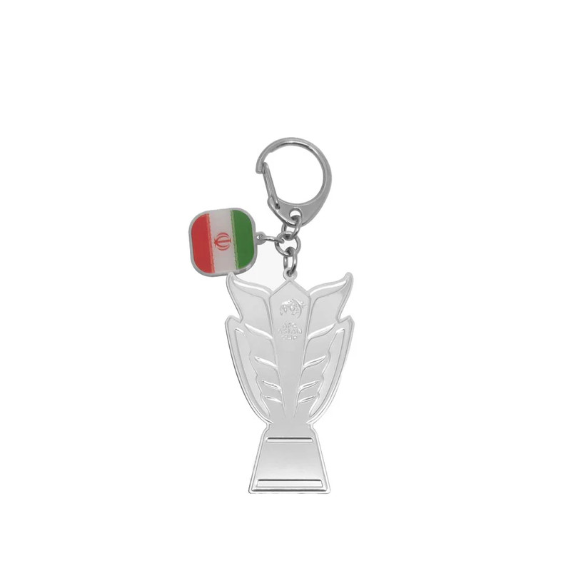 2D Trophy Keychain with Country Flag - Iran - أكسسوار